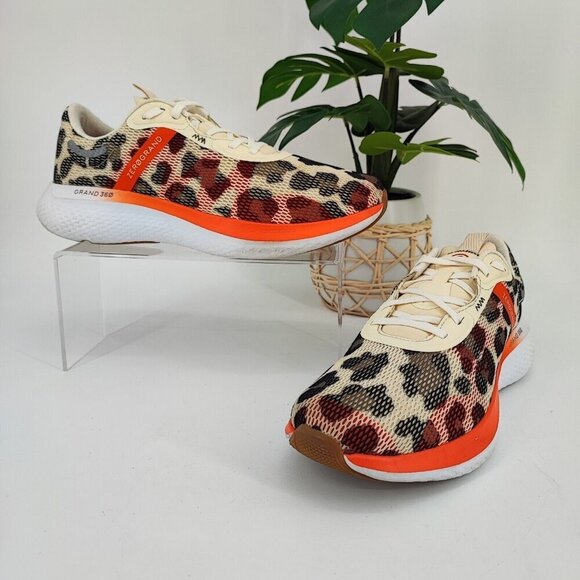 Cole Haan Women's Zerogrand Outpace Runner II Beige Shoes Size 8.5B US - Picture 1 of 12